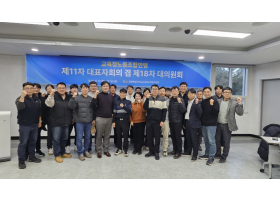 제11차 교육연맹 대표자회의 겸 제18차 대의원회 개최(2024.12.19.~20.)